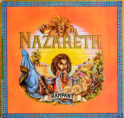 NAZARETH - Rampant album front cover vinyl record